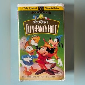 Disney VHS tape BUNDLE (TWO)